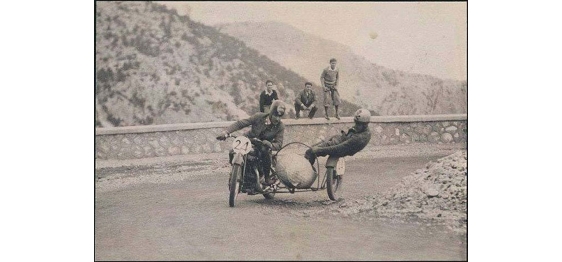 Οι πρώτοι αγώνες μοτοσικλέτας