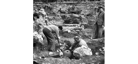 Ανασκαφές στην Αρχαία Αγορά τη δεκαετία του ’40